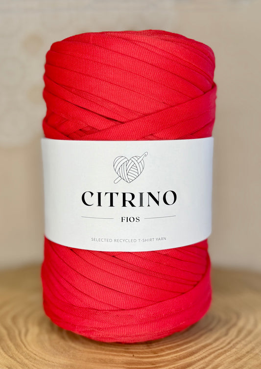Vibrant Red Poliester